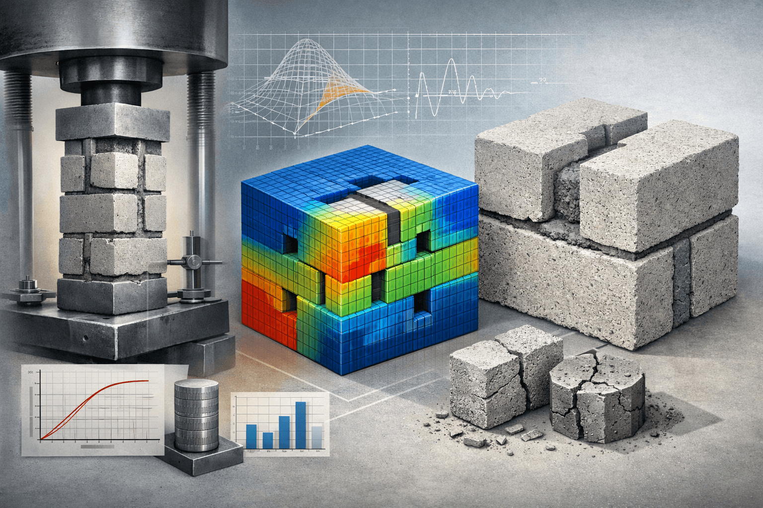 Mortise–tenon grouted masonry showed improved compressive behavior